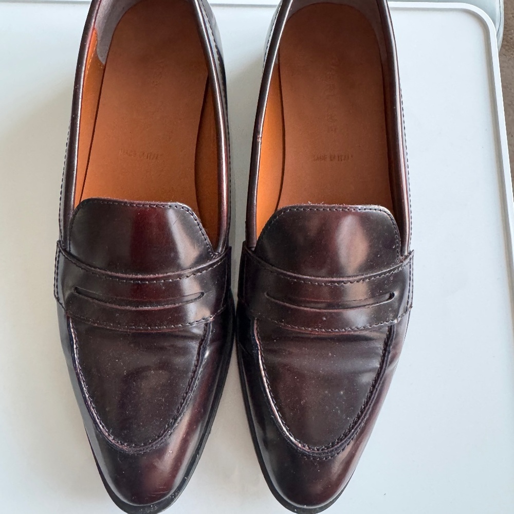 Everlane Modern Penny Loafer in Oxblood